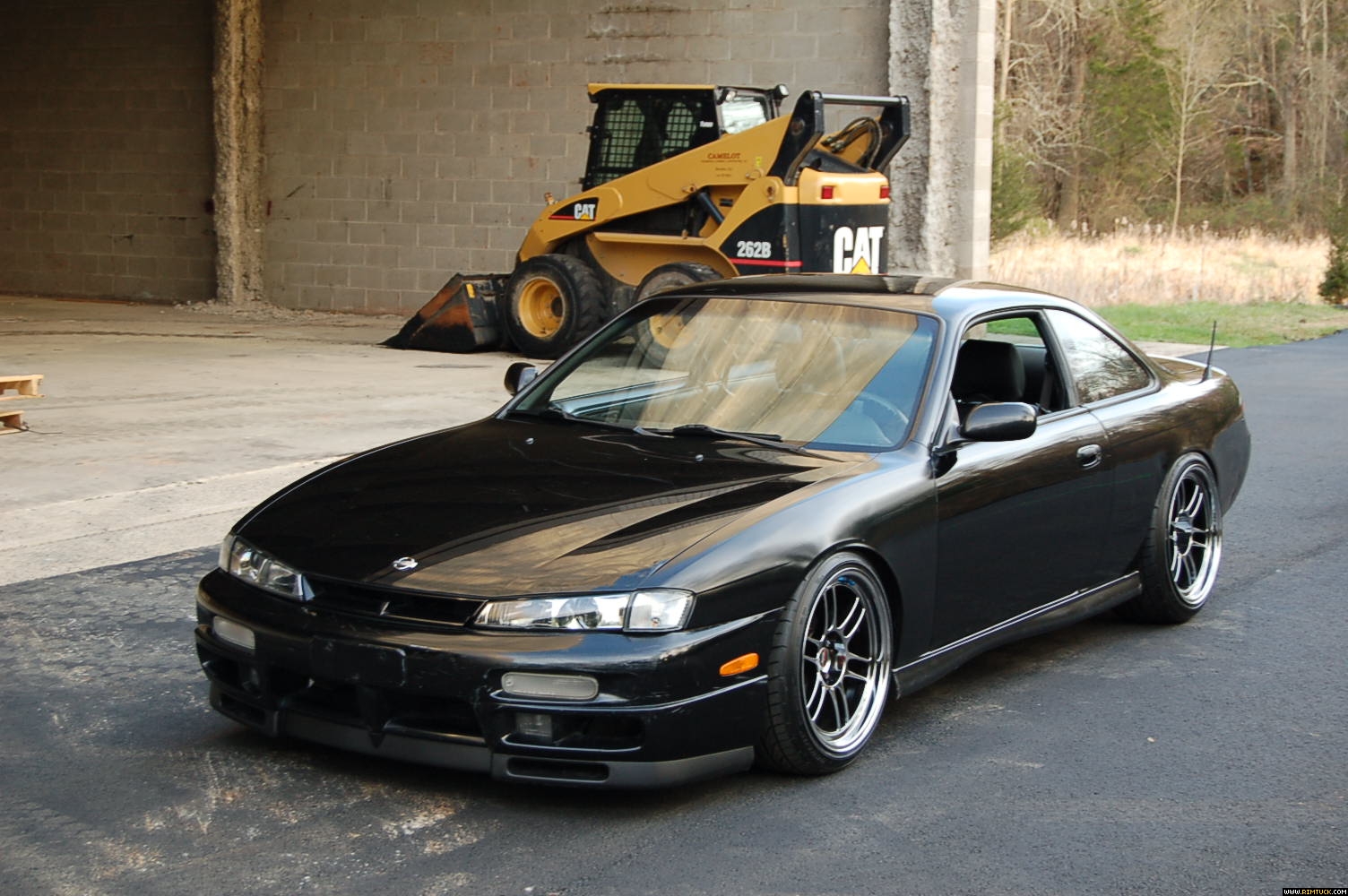 Nissan Silvia s14 черная